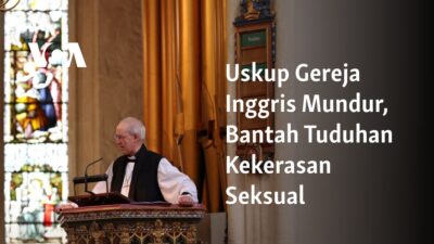 Uskup Gereja Inggris Mengundurkan Diri, Menyangkal Tuduhan Pelecehan Seksual