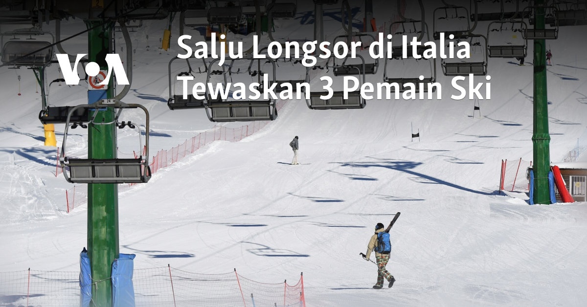 Tragedi Salju Longsor di Italia: 3 Pemain Ski Tewas