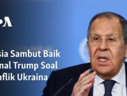 Rusia Tepuk Tangan untuk Isyarat Trump Mengenai Konflik Ukraina