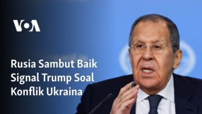 Rusia Tepuk Tangan untuk Isyarat Trump Mengenai Konflik Ukraina