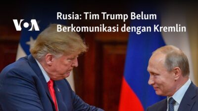 Tim Trump Belum Memulai Dialog dengan Pemerintah Rusia