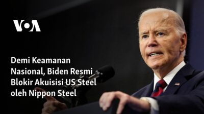 Pemblokiran Biden terhadap Akuisisi US Steel oleh Nippon Steel demi Keamanan Nasional