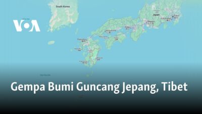 Gempa Bumi Mengguncang Jepang dan Tibet