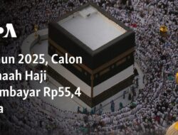 Biaya Pemberangkatan Calon Jemaah Haji Tahun 2025 Mencapai Rp55,4 Juta