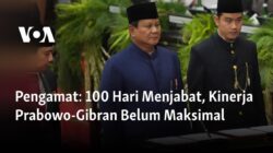 100 Hari Prabowo-Gibran: Kinerja Belum Capai Puncak