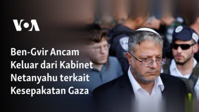 Ben-Gvir Meninggalkan Kabinet Netanyahu karena Kesepakatan Gaza