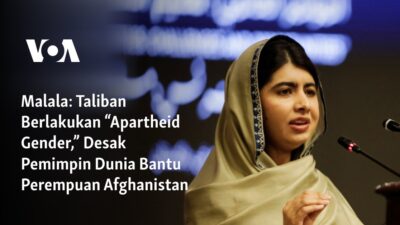 Taliban Menerapkan "Apartheid Gender," Minta Dukungan Pemimpin Dunia untuk Perempuan di Afghanistan