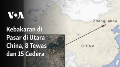 Tragedi Kebakaran di Pasar Utara China: 8 Meninggal dan 15 Terluka