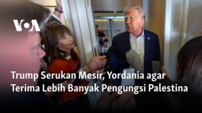 Trump Minta Mesir dan Yordania Buka Pintu untuk Pengungsi Palestina