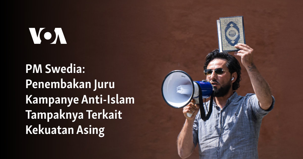 Penembakan Aktivis Anti-Islam Diduga Terkait Keterlibatan Pihak Asing