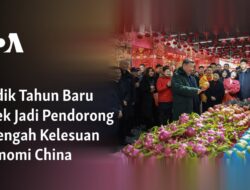 Tradtisi Mudik Tahun Baru Imlek Membangkitkan Semangat di Tengah Lesunya Ekonomi China