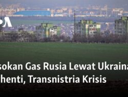 Krisis Pasokan Gas Rusia Melalui Ukraina Membuat Transnistria Terhenti