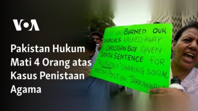 Hukuman Mati bagi 4 Orang di Pakistan karena Kasus Penodaan Agama