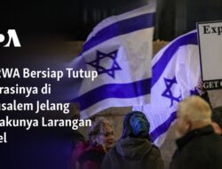 UNRWA Siap Menutup Pusatnya di Yerusalem Sebelum Larangan Israel Berlaku