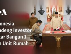 Indonesia Kolaborasi dengan Investor Qatar untuk Membangun 1 Juta Unit Rumah