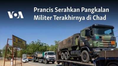 Prancis Menyerahkan Pangkalan Militer Terakhirnya di Chad kepada Pemerintah Lokal