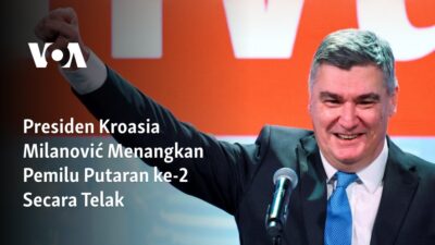 Presiden Kroasia Milanović Raih Kemenangan Besar di Putaran Kedua Pemilu