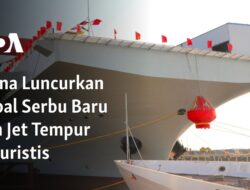 China Meluncurkan Kapal Tempur Baru dan Jet Tempur Futuristis