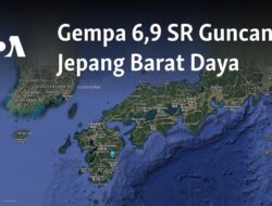 Gempa Besar 6,9 SR Mengguncang Barat Daya Jepang