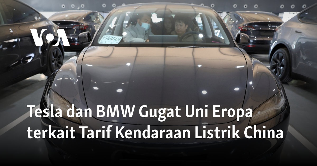 Tesla dan BMW Melawan Uni Eropa terkait Tarif Mobil Listrik dari China