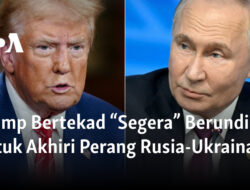 Trump Berjanji Upaya Damai untuk Mengakhiri Konflik Rusia-Ukraina