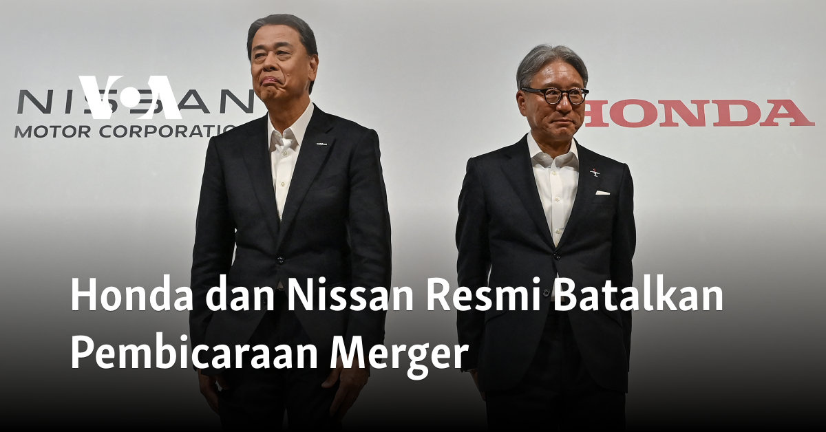 Honda dan Nissan Membatalkan Rencana Merger secara Resmi