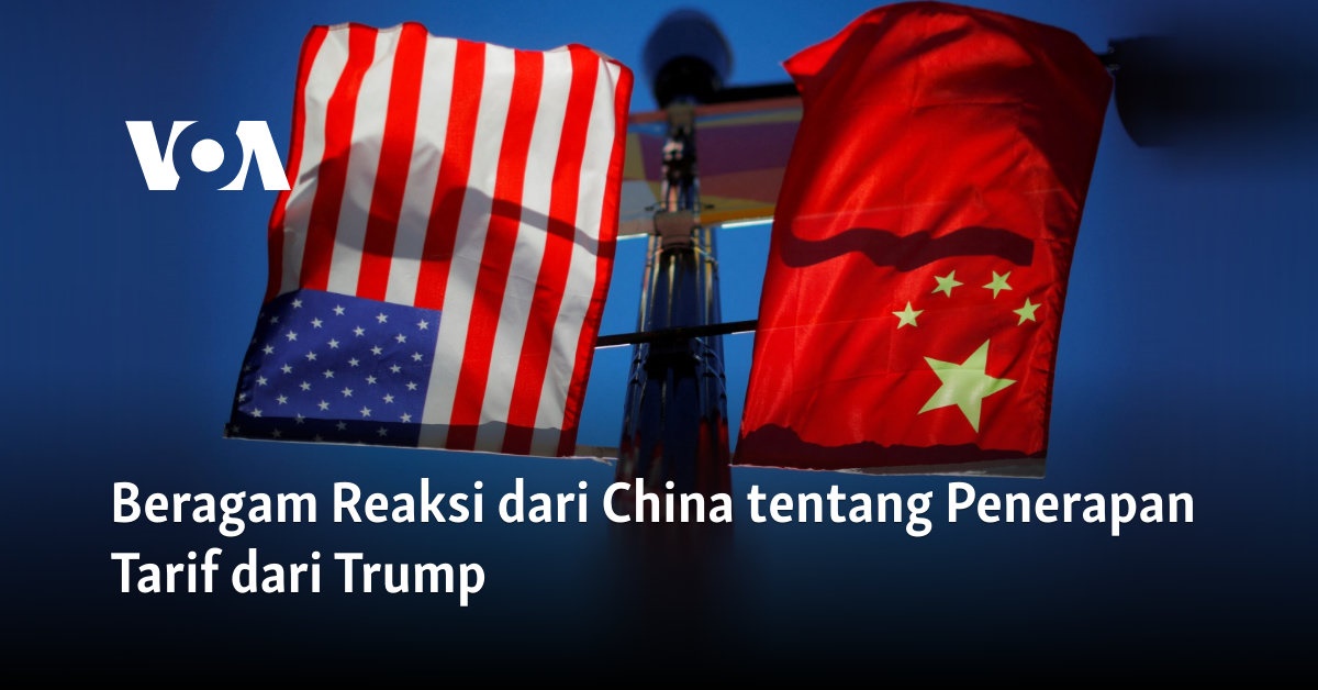 Respon Beragam China Terhadap Tarif Trump