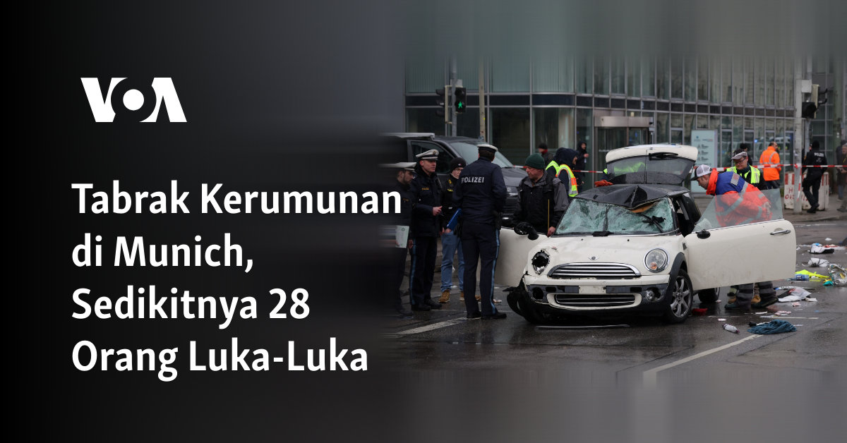 Insiden Tabrak Kerumunan di Munich, 28 Korban Terluka