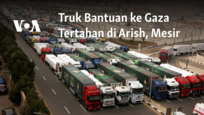 Bantuan Gaza Terjebak di Arish, Mesir