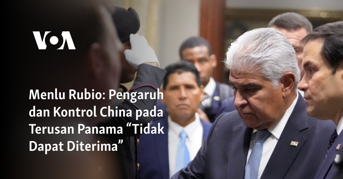 Tak Terima! China Berkuasa di Terusan Panama