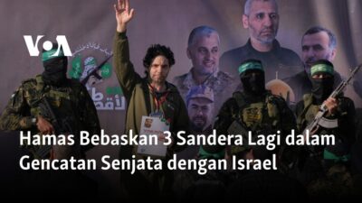 Hamas Membebaskan 3 Sandera di Tengah Gencatan Senjata dengan Israel