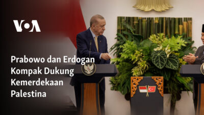 Prabowo dan Erdogan Bersatu untuk Mendukung Kemerdekaan Palestina