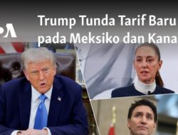 Trump Melarang Impor Baru dari Meksiko dan Kanada