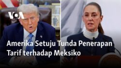 Amerika Menyetujui Penundaan Tarif terhadap Meksiko