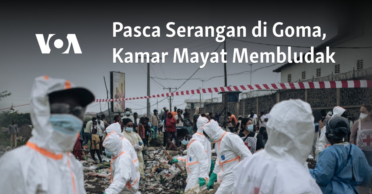 Setelah Serangan di Goma, Kamar Mayat Penuh Menyedihkan