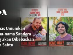 Hamas Mengumumkan Pembebasan Sandera pada Hari Sabtu