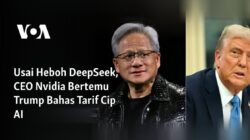 CEO Nvidia, DeepSeek, dan Presiden Trump Membahas Tarif Cip AI: Pertemuan yang Membuat Heboh