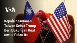 Kepala Keamanan Taiwan Menerima Dukungan Kuat dari Trump untuk Pulau Tersebut