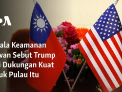 Kepala Keamanan Taiwan Menerima Dukungan Kuat dari Trump untuk Pulau Tersebut