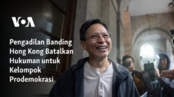 Pengadilan Banding Hong Kong Membatalkan Hukuman bagi Kelompok Pro-Demokrasi