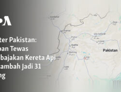 Tewas dalam Tragedi Pembajakan Kereta Api: Korban Meningkat Menjadi 31 Orang